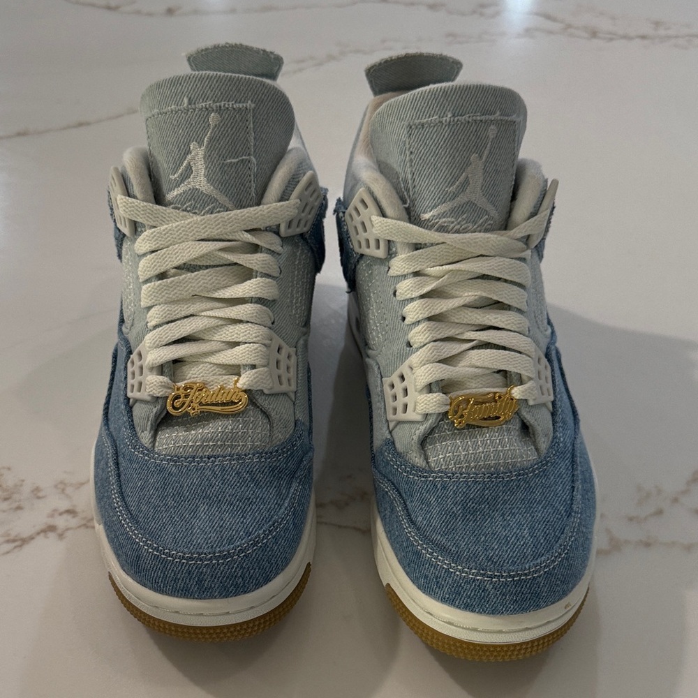 Jordan Women's Sneakers in Blue and White